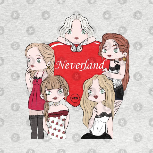 CHIBI (G)IDLE showing his love for neverland by MBSdesing 